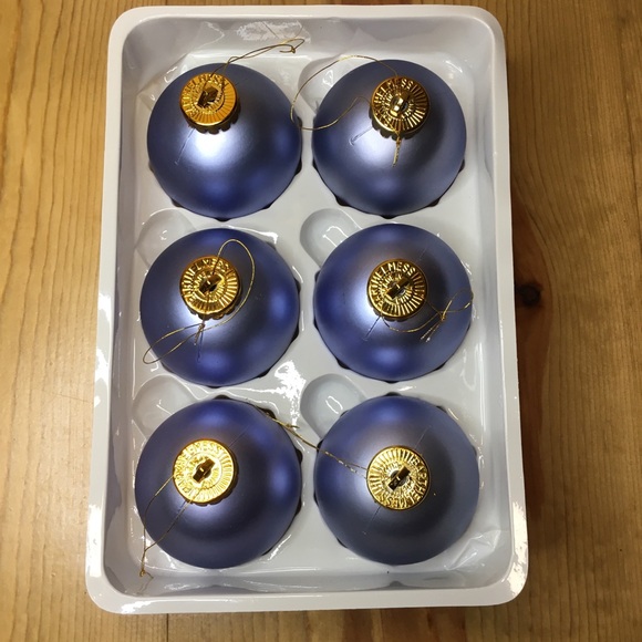 6 Prestige Shatterproof Round Christmas Tree Ball Ornaments 2 3/4” Barthelmess - Picture 3 of 14